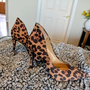 Jessica Simpson Leopard Print Heels